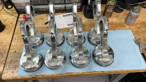 Signed Aluminum Piston